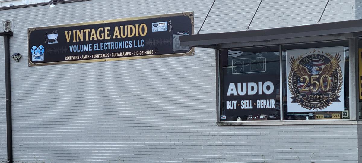 Volume Electronics store front Cincinnati
