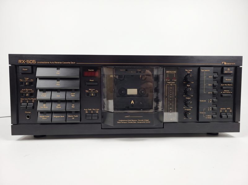 Nakamichi RX-505 auto-reverse cassette deck